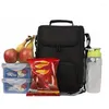 Depolama Çantaları Yalıtımlı Öğle Yemeği Çantası Yeniden Kullanılabilir Kutu Bento Soğutucu Tote Erkekler/Kadınlar/Okul için Çıkarılabilir Ayarlanabilir Omuz Kayışı