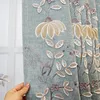 Curtain Modern European Curtains For Living Room Bedroom Dining Luxury Blackout Haze Blue Macrame Embroidered Shading Drape