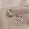 Rückseiten Ohrringe Metall Kugel Ohr Knochen Clip Manschette Zarte Manschetten Fake Piercing Für Frauen Trend Schmuck 2022 Geschenk