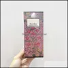 Frasco de perfume mais recente design de luxo colônia feminina por flora lindo jasmim 100ml versão mais alta estilo clássico longa duração time1364561
