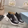 Scarpe formali da donna in pelle di design casual Moda corda da cucire legata tacchi alti 8,5 cm lusso da passeggio spettacolo scarpe da sposa per feste scatola abbinata taglia 35-40