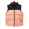 Piumino 22ss piumino gilet giacca invernale cappotti casual di alta qualità addensare cappello staccabile capispalla decorazione distintivo viso Piumini d'anatra bianchi XS-2XL