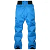 Skihose Herren Snowboard Winter Outdoor Winddicht Wasserdicht Wärmend Dicker Tarnung Hohe Taille Skiqualität