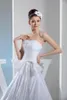 Suknia ślubna 2022 Projekt rozmiaru/aplikacji koloru Suknia ślubna Mały pociąg małżonymi białym rozmiarem plus