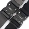 Belts Men Magnet Buckle Outdoor Tactical Military Army Belt Unisex Magnetic Multi Function Combat Survival Nylon Sports Cycling Belts G221027