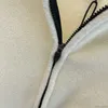 Tracksuits Essential Half Zipper Hoodies Polar Fleece Rubber Letters Hoodie Hip Hop Men and Women Sweatshirt
