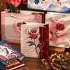 Gift Wrap Rose Paper Bags For Party Festival Christmas Wedding Valentine's Day YearGift Packing Treat Bag Supplies