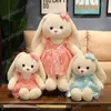 30/45 cm Bella Gonna Coniglio Giocattoli di Peluche Bel Vestito Da Sposa Bambole Coniglio Farcito Morbido Cuscino Animale Kawaii Regali Di Compleanno