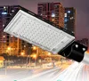 100W LED Street Light AC 220V-240V utomhusljus Spotlight IP65 Vattent￤t v￤ggljus Garden Road Pathway Spot Lights