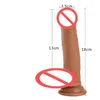 Sex Toys Masager Toy Electric Massagers Masage Skin K￤nns Realistisk penis Super enorm silikondildo med sugkoppleksaker f￶r kvinna Kvinna 69FX GGN6