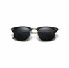 2023 Ray Vintage Güneş Gözlüğü Pilot Açık Gözlük Erkekleri Kadınlar 58mm 62mm yasaklar UV400 Polarize Bant Ayna Cam Ben Sun Glassesgrn3#