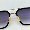 Occhiali da sole per uomo donna estate FLIGHT 006 stile anti-ultravioletto retro piatto occhiali full frame scatola casuale