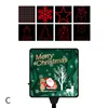 2022 Neue LED-Effekte Lichter Weihnachtsmuster Projektorlampe Autodach Sternlicht Innenraum LED Sternenlaser Atmosphäre USB Auto Dekoration Nacht Home Decor Lichter