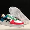 A Ape Bathing Low Casual Shoes ABC Camo Stars Man Sk8 Women White Green Red Black Yellow and Sneakers