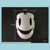 Maschere per feste High Rise Invasion Maschera Cosplay Tenkuu Shinpan Maschere in resina bianca Puntelli giapponesi Pvc 220715 Consegna di goccia 2022 Home Garde Dhclh