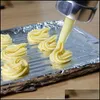 Baking Moulds Baking Tools Portable 20 Cookie Molds Kitchen Gadgets Biscuits Press Hine Metal 1 Set 4 Nozzles S Cutter 220601 Drop D Dhpsq