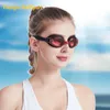 goggles Myopia Swimming Goggles for Women Cap Glasses Anti-fog UV Waterproof Earplug Pool Equipment Eyewear L221028