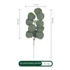 Dekorativa blommor simulering eukalyptusblad med gr￤s konstgjorda v￤xter hem dekoration tillbeh￶r diy br￶llop blommv￤gg falsk gr￶nska
