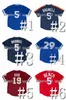 Proword Air01 Vintage Throwback Malha Jersey de beisebol Ken Griffey Jr Dale Murphy Reggie Jackson Don Mattingly Kirk Gibson Jeff Bagwell Alan Trammell