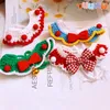 Dog Collars Cute Hand-woven Cat And Collar Hand Knitted Wool Neck Jewelry Year Christmas Bib Necklace Pet