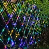 سلاسل 5 أمتار 10M 30M حبل شمسي الضوء مضاد للماء أنبوب جني في الهواء الطلق الشريط عيد الميلاد إكليل لحديقة الفناء بركة بركة