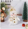 Christmas Decor Dwarf Doll Old Plush Snowman Santa Claus Pendant Presents Ornaments Xmas Tree Decoration Decorations Merry Gifts Large B5