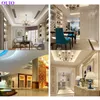 Ceiling Lights Recessed Round Led Lamp Dimmable Embedded Downlight AC85V-240V Spot Light 7W 9W 12W 15W 18W Waterproof