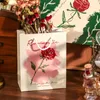 Gift Wrap Rose Paper Bags For Party Festival Christmas Wedding Valentine's Day YearGift Packing Treat Bag Supplies