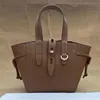 Furla Net Tote Mini Toni Perlaバッグ穀物革のスエードカラーブロックソレントレザーハンドバッグ亜鉛メッキライトゴールドフィニッシュトートショルダーバッグ