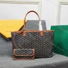 Anjou Tote Bag Designer Shourdeld Luxurious Leather Mini PM Women Handbag Black Womens Totesイエローブルーグリーンピンクハンドバッグ財布ショッピングニース