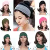 Yoga Hair Bands Women Dubbe Layered Cotton Headband Headwear Headwrap Sport Tulip Band H004 L221027