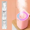 Other Home Garden 3L Air Humidifier Essential Oil Aroma Diffuser Double Nozzle With Coloful LED Light Ultrasonic Humidifiers Aromatherapy 221027