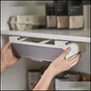 Storage Holders Racks Home Kitchen Selfadhesive Wallmounted Undershelf Spice Organizer Bottle Storage Rack Supplies In Stock 0615 Dhhqa