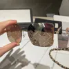 ファッションスタイルのサングラスリムレスサングラストップデザイナーアイグラスヴィンテージメガネ女性旅行ポラロイドレンズフレームレス眼鏡屋外高級男性アイウェア