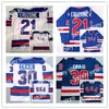 Eishockey-Trikots für Herren, Retro, 1980, USA, Eishockey-Trikots, 17 Jack Ocallahan, 21 Mike Eruzione, 30 Jim Craig, Sticthed, Blau, Weiß, alternative Größe S-3XL