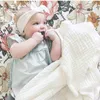 Couvertures Couverture pour bébé Polaire Born Muselina Algodon Carrés en mousseline Swaddle Wrapples en bambou