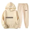 Hoodies Sweatshirts Autumn Street Essential Designer Tracksuit Sleeve Hooded Tops Pants Set Men Women Christmas Gifts 4epu