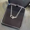 Kadınlar Collares Para Mujer Collier Femme Gerdanlık Prata 925 Orijinal Gümüş Hardwear Collane Joias Takı G221026 için kolye Kolyeler Kolye