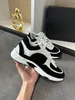 designer lyxskor män kvinnor reflekterande sneakers äkta läder sneakers party sammet kalvskinn blandad fiber fritidssko 35-46 skickas inom 24 timmar