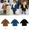 Set di abbigliamento Vestiti per neonato di Natale Autunno Inverno Colletto a quadri scozzese Cappotto Parka Giacca imbottita in cotone caldo Capispalla per bambini