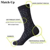 Men's Socks Match-Up socks color Cotton for business dress casual funny long 5pairslot 221027