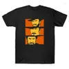 Camisetas masculinas The Good Bad and Ugly Art Tshirt estilo vintage filme ocidental Eastwood camisa de camisa superior