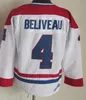 ヴィンテージモントリオールホッケー ''nhl''jerseys 10 Guy Lafleur 4 Jean Beliveau 9 Maurice Richard 29 Ken Dryden 33 Patrick Roy Retro CCMユニフォーム