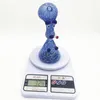 Glass Water Bong Dab Rig Hookah Alien 10mm Dewar Female Joint Blue Colorful Pipe Mini Rigs Oil For Smoking Gift By Craftbong