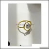 Cluster anneaux de cluster 925 sterling sier orteil géométrique pour les femmes coréennes à la mode et anneau d'or personnalisé anelli argento donna fine dhijp