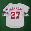 Proword Air01 Maglia da baseball vintage Montreal Expos 27 Vladimir Guerrero 30 Tim Raines 8 Gary Carter 45 Pedro Martinez 33 Jose Canseco 32 Dennis Martinez