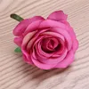 50 piezas/set cabezales de flores de rosa suministros de jardín multicolor rosas celebración de boda decoración de la flor artificial 276 R2