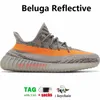 Salt łupkowe buty do biegania dla mężczyzn Kobiety Sneakers Space Grey MX Yeeziness 350 Yezinesines 35 Dark Granite Gazzle Blue Bone Zebra Onyx Black Red Mx Rock Size 46 47 48 R N6YD