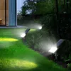 LED Solar Spotlights Outdoor Lawn Lamp 5 -lägen IP65 Vattentäta landskapslampor för Garden Patio Pathway