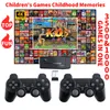 4K HD Draagbare M8 Consoles Video Game Console Met twee 2.4G Draadloze Controllers Klassieke Games Dubbele Gamess Speler voor PS1 playstation 1